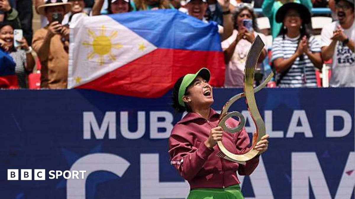 Eala becomes first Filipino to win WTA singles title