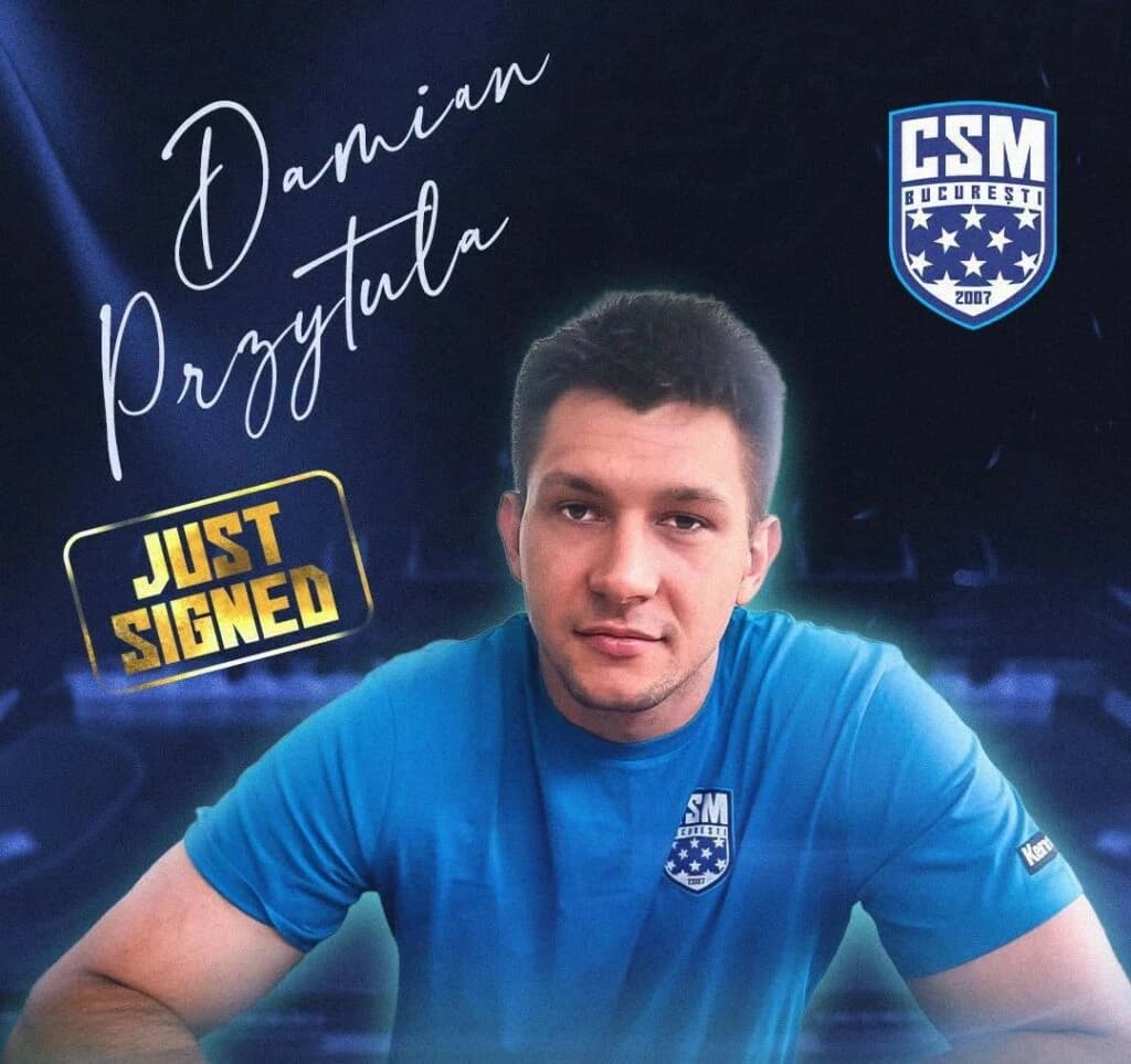 Echipa de handbal CSM București își întărește linia de 9 metri cu internaționalul polonez Damian Prz