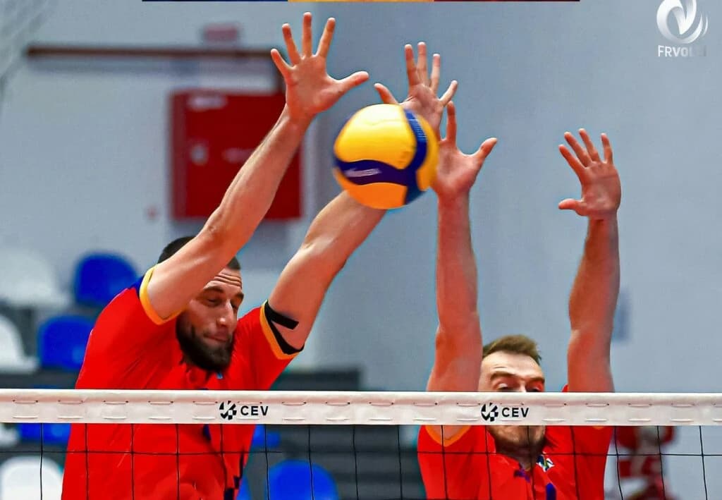 Echipa națională masculină de volei a României, învinsă de Grecia în primul amical de la Atena