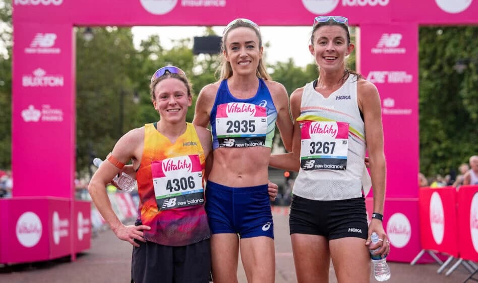 Eilish McColgan claims record fourth London 10,000 title