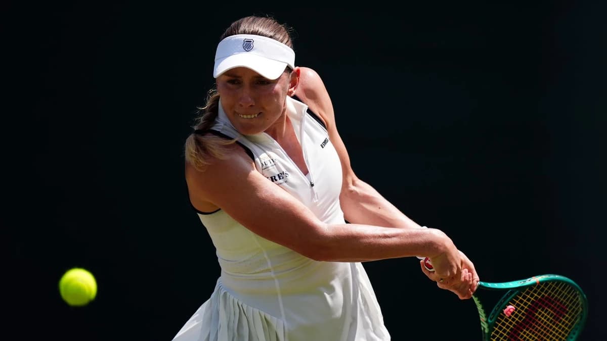 Ekaterina Alexandrova collapses on court during three-hour match against Kristina Liutova at WTA Mem