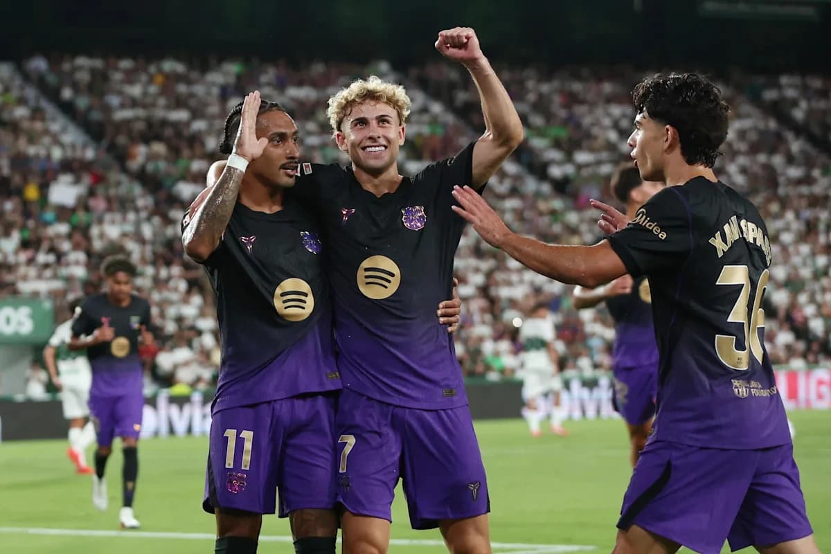 Elche 0-5 Barcelona: Raphinha shines as Barça run riot in La Liga opener
