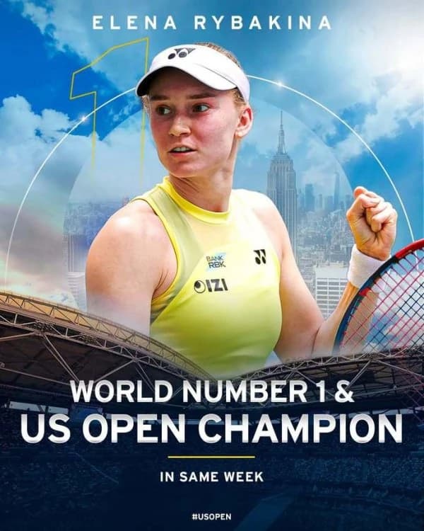 Elena Rîbakina a învins-o pe Arina Sabalenka şi a câştigat US Open