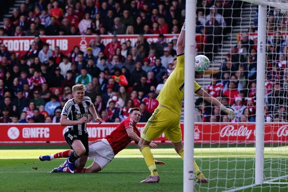 Elliot Anderson shows Newcastle what they are missing as Nottingham Forest edge closer to safety