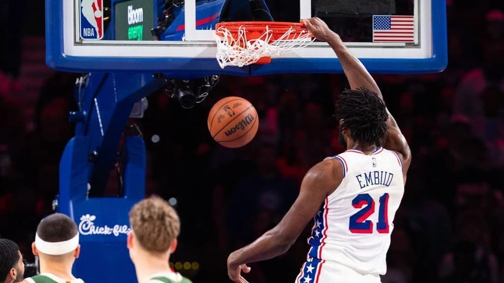 Embiid posts triple-double as Sixers stay unbeaten