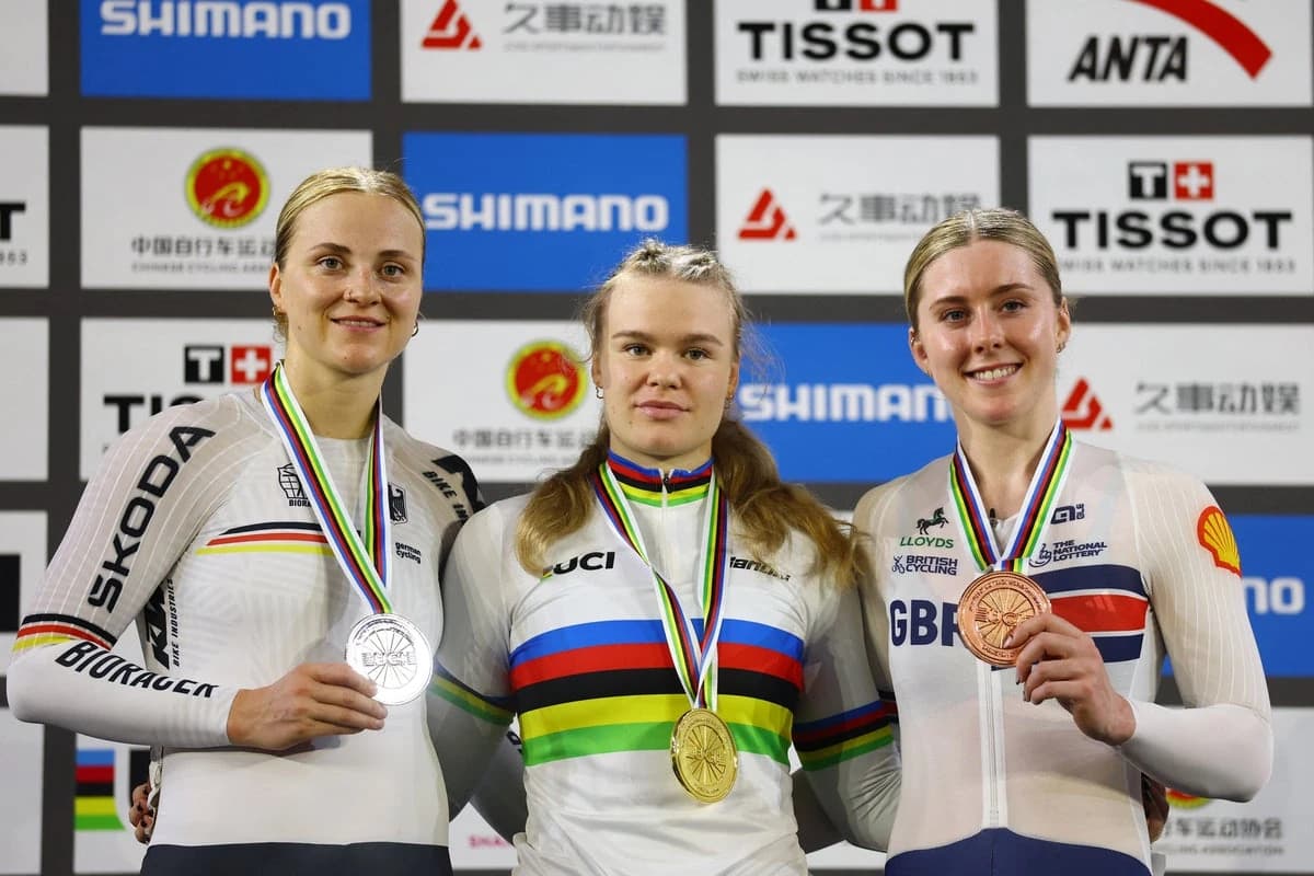 Emma Finucane completes set of World Championships medals with keirin bronze