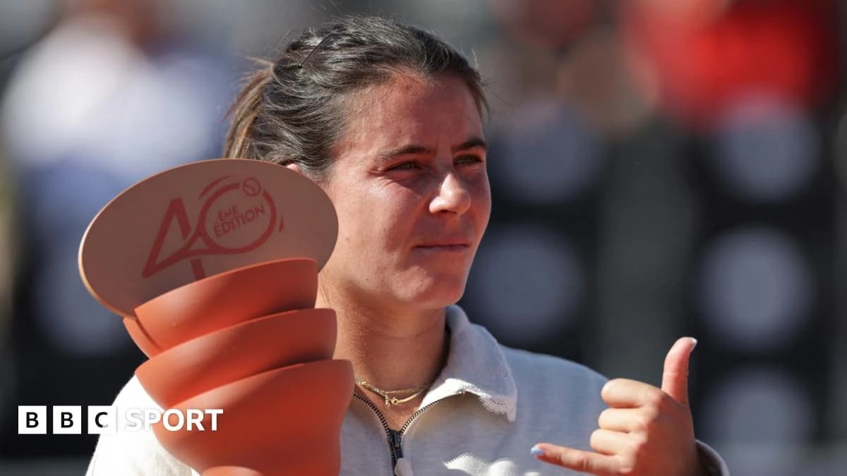 Emma Navarro wins WTA Strasbourg Open to end title wait as Peruvian beats Tommy Paul in Hamburg