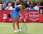 Emma Raducanu fights back from shocking start but loses Queen’s final to Donna Vekic