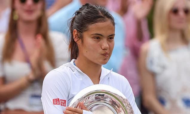 Emma Raducanu is downed in straight sets in Queen's final against Donna Vekic as British No 1's ques