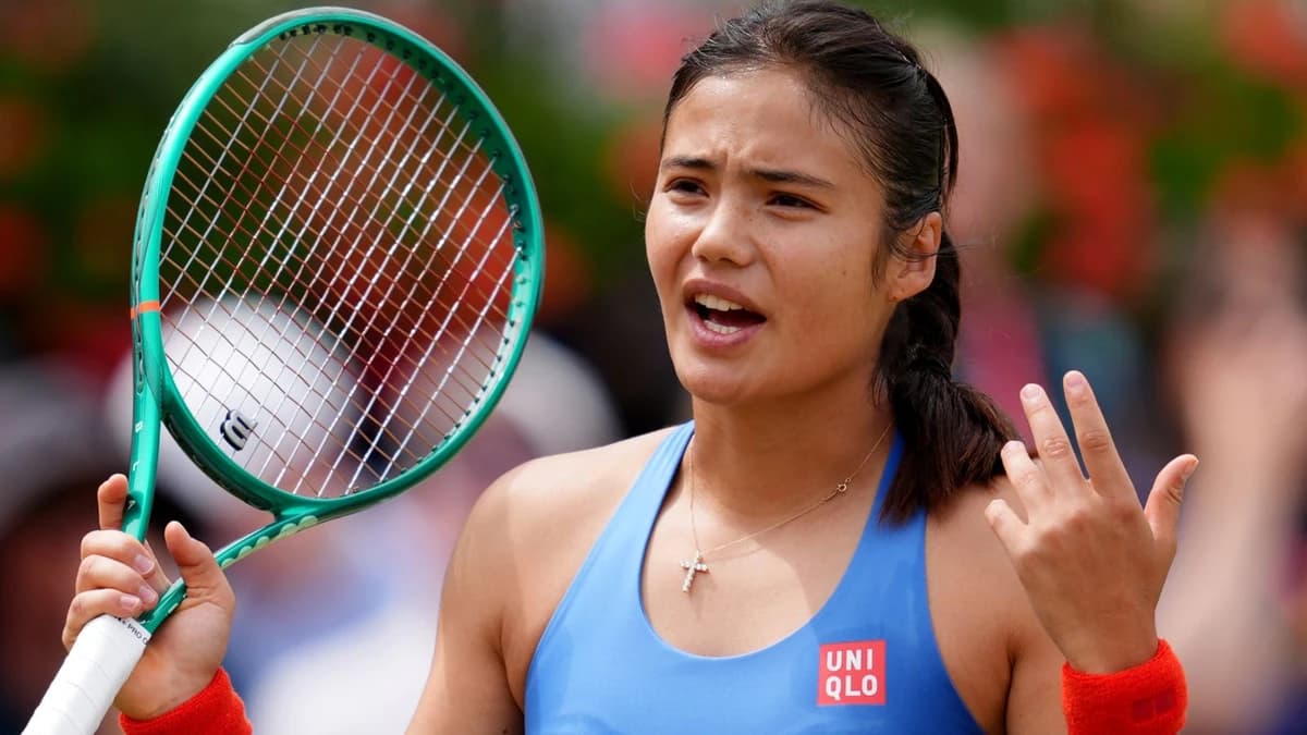 Emma Raducanu loses Queen's final to Donna Vekic despite battling display by British No 1