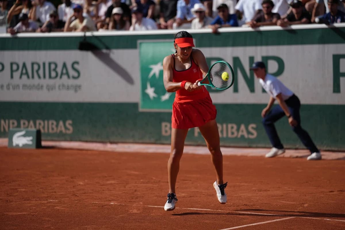 Emma Raducanu stands by decision to return on clay rather than wait for grass