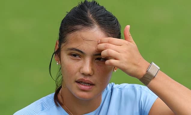 Emma Raducanu WITHDRAWS from Wimbledon: Gutted British No 1 forced to pull out through injury on eve