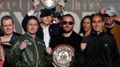 Emotional Taylor steps on the scales one final time