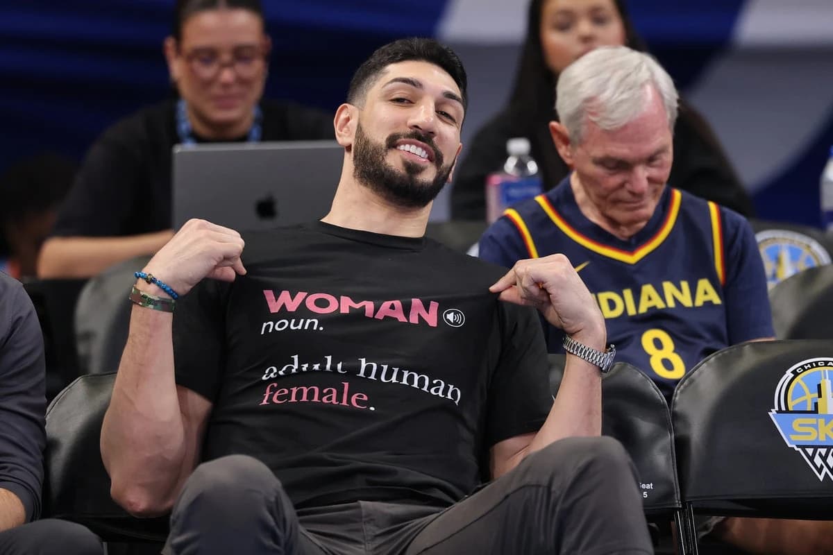 Enes Kanter Freedom gets tossed from arena after courtside clash with WNBA star