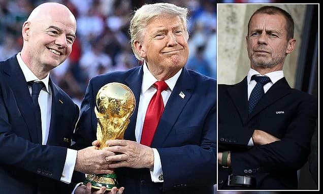 England and fellow UEFA nations set to unanimously BOYCOTT World Cup after FIFA's plans to sell shar