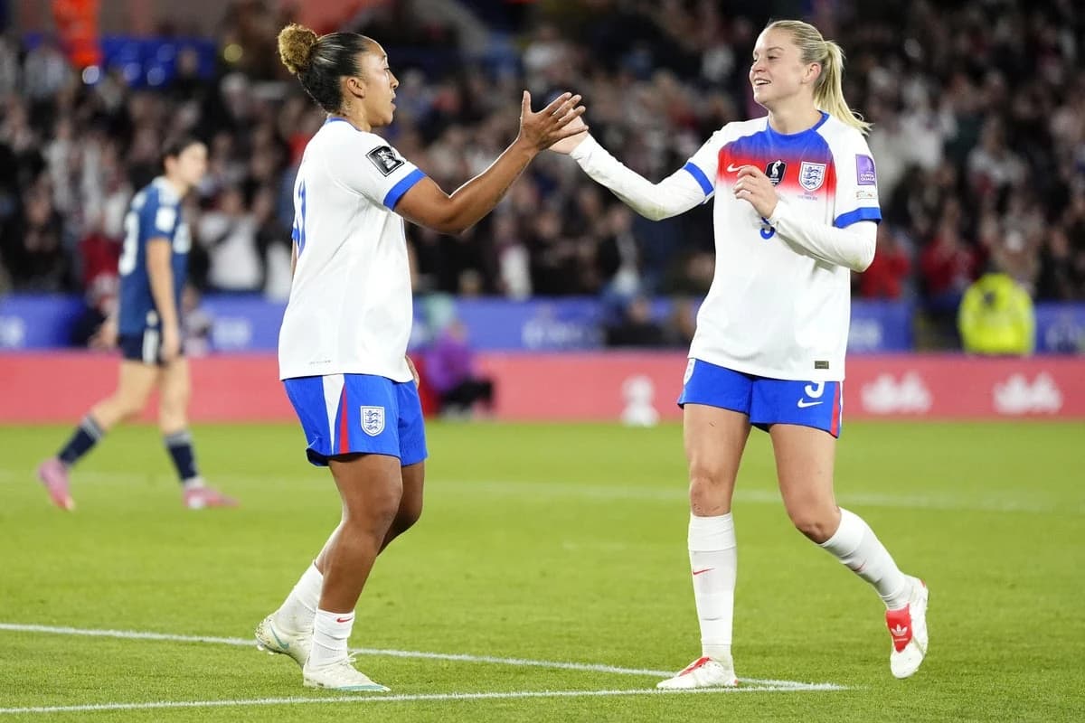 England close in on Women's World Cup with dominant play-off win over Greece