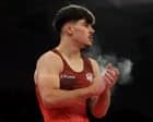 England gymnast Gabriel Langton suffers heavy fall in Commonwealth Games final