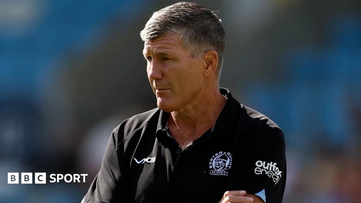 England should pick English-based players, says Exeter boss Rob Baxter
