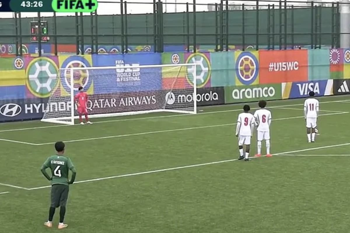 England Under-15s in fresh World Cup controversy after uncontested penalty drama