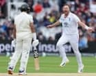 England v New Zealand: first men’s cricket Test, day three – live