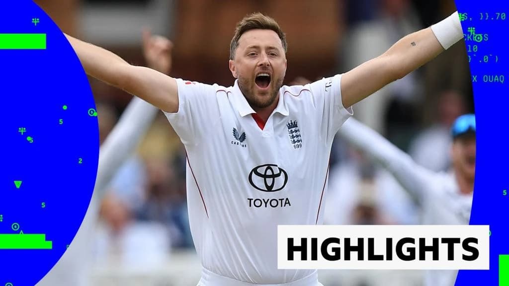 England v Pakistan, Second Test, day two Lord's - highlights