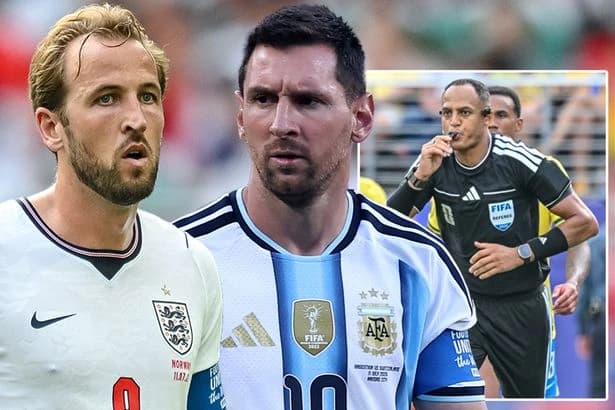 England vs Argentina referee announcement as racism storm escalates - World Cup round-up