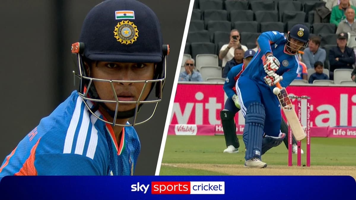 England vs India 2nd T20I: Vaibhav Sooryavanshi's first-ever SIX in international cricket!
