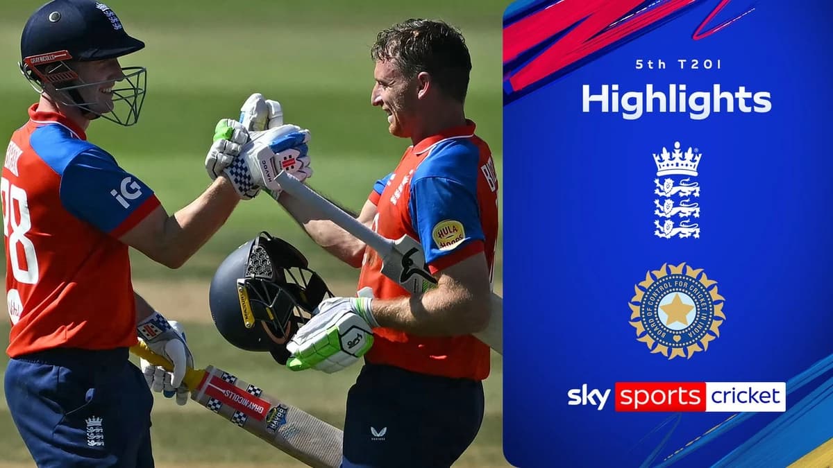 England vs India | 5th T20I Highlights