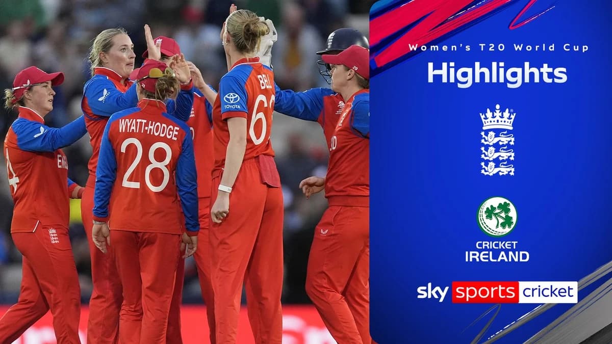 England vs Ireland highlights | Women's T20 World Cup