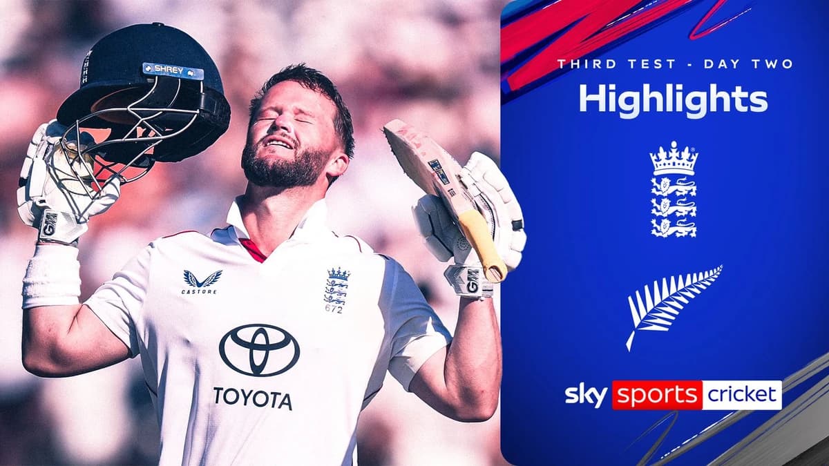 England vs New Zealand 3rd Test | Day Two highlights