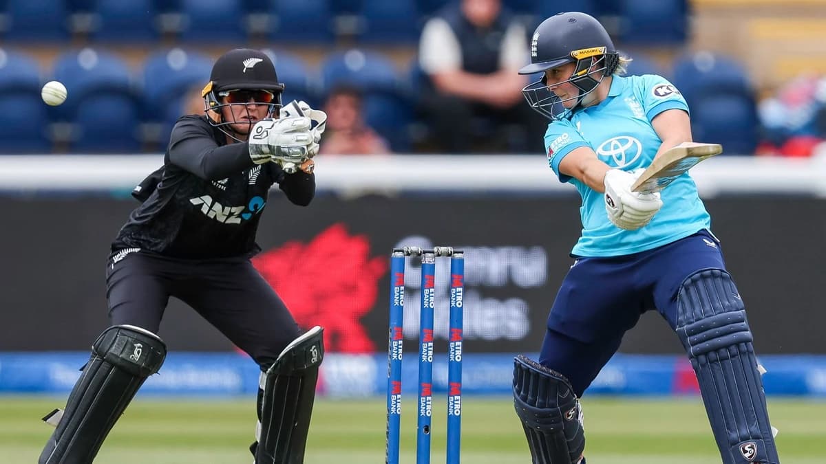 England vs New Zealand: White Ferns level ODI series with 17-run win in rain-soaked Cardiff