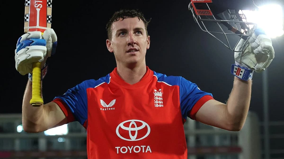 England vs Sri Lanka: Harry Brook hits 42-ball hundred and Jos Buttler slams 80 as hosts win first T