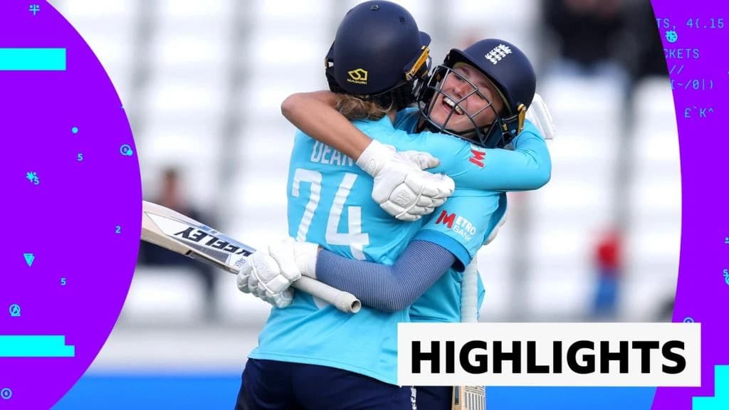 England Women beat New Zealand Women by one wicket in 1st ODI - highlights