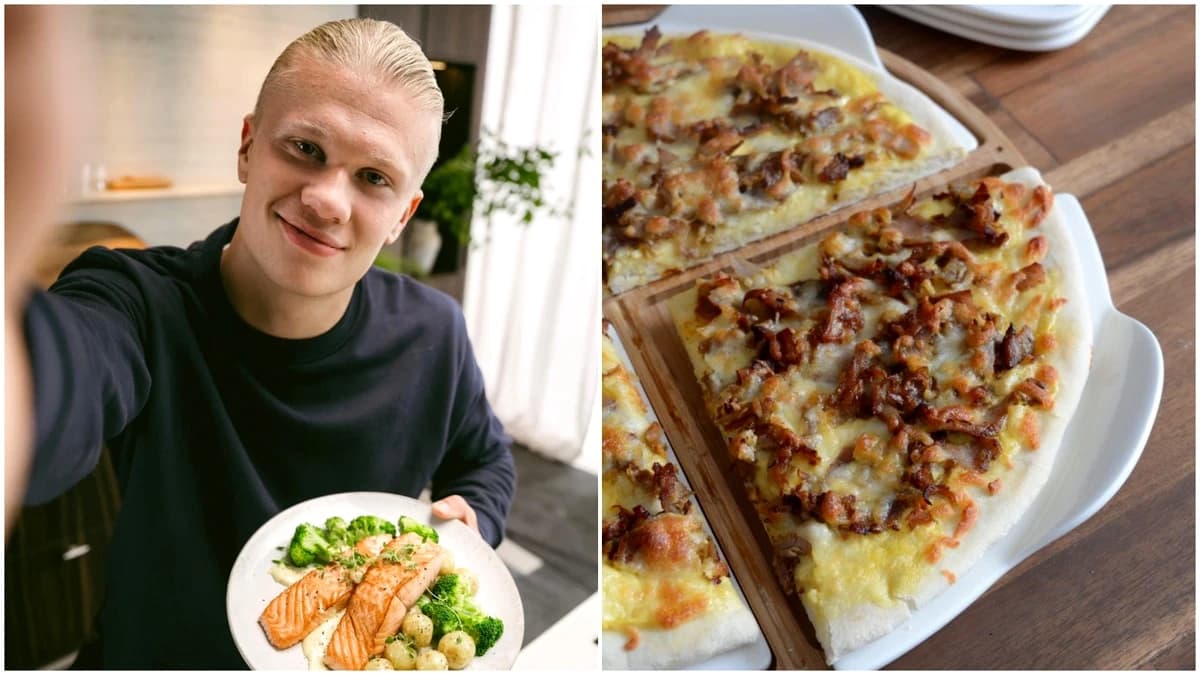 Erling Haaland a dezvăluit care este preparatul culinar preferat, dar pe care nu-l poate consuma. A