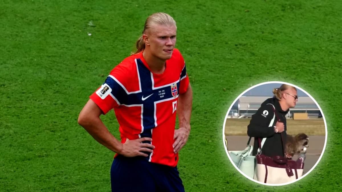 Erling Haaland, în centrul atenției la întoarcerea în Norvegia. Cât l-a costat suvenirul inedit cu c