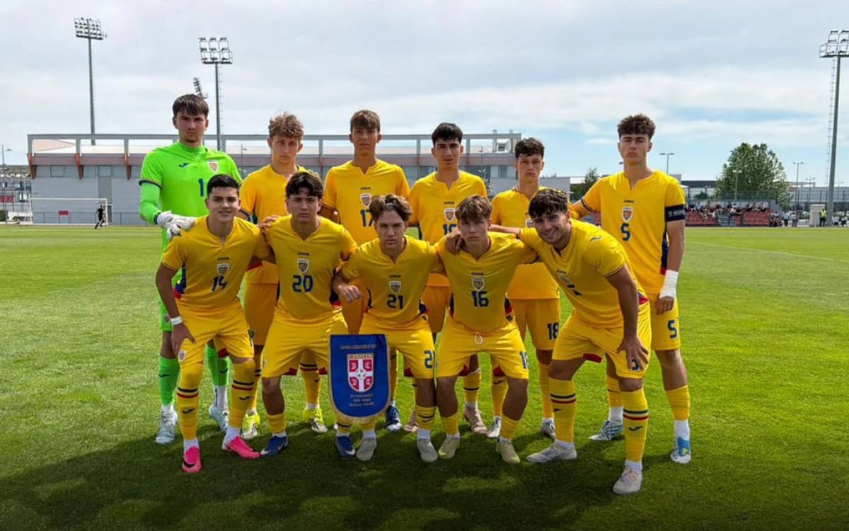 Eșec după eșec pentru România U17! Cât s-a terminat duelul cu Serbia de la Stara Pazova