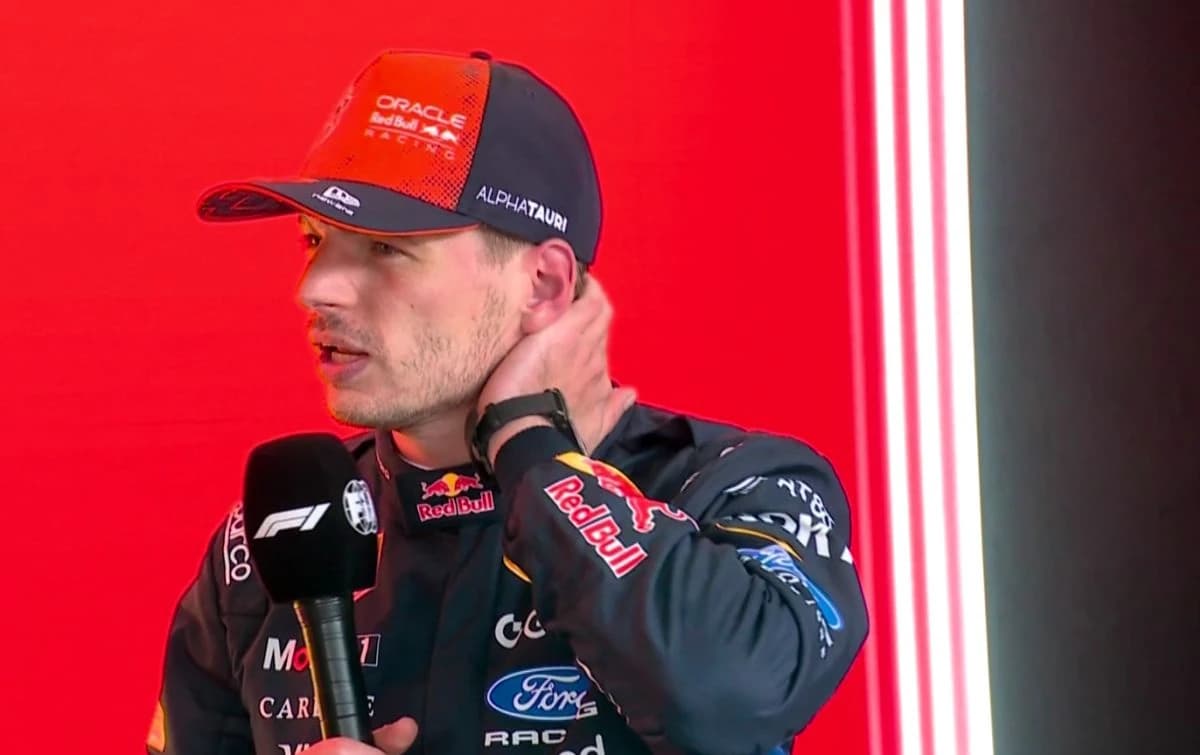 "Eşti fericit cu ce s-a întâmplat?" Răspunsul lui Max Verstappen după ce a prins podiumul în cursa d