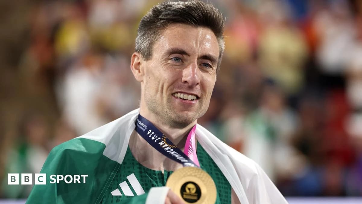 European Athletics Championships: Mark English wins historic gold in Birmingham