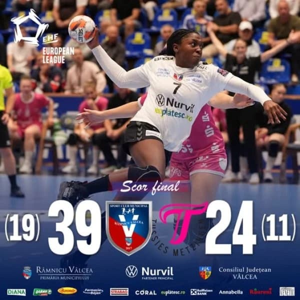 European League: Victorie la scor pentru SCM Râmnicu Vâlcea
