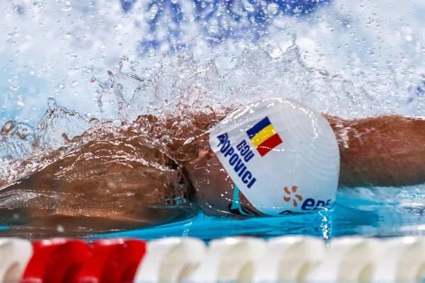 Europenele de Natație: David Popovici cel mai bun timp din semifinale la 200 m liber
