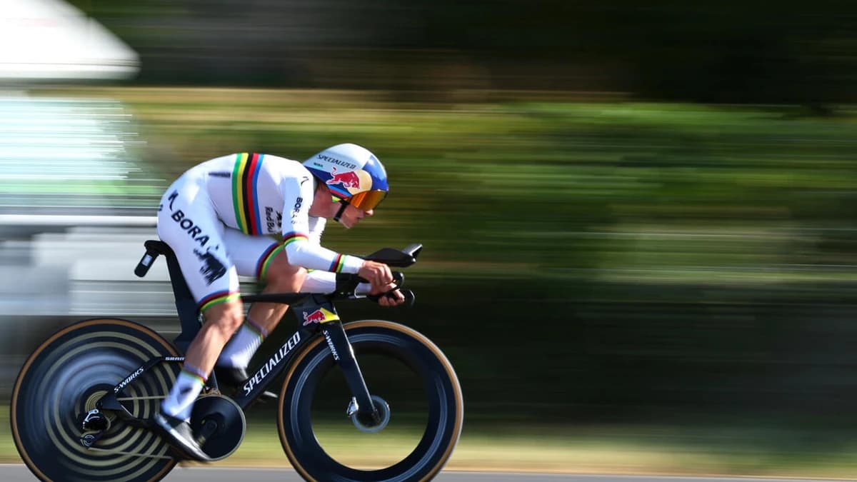 Evenepoel beats Pogacar by seconds in stage 16 of Tour de France