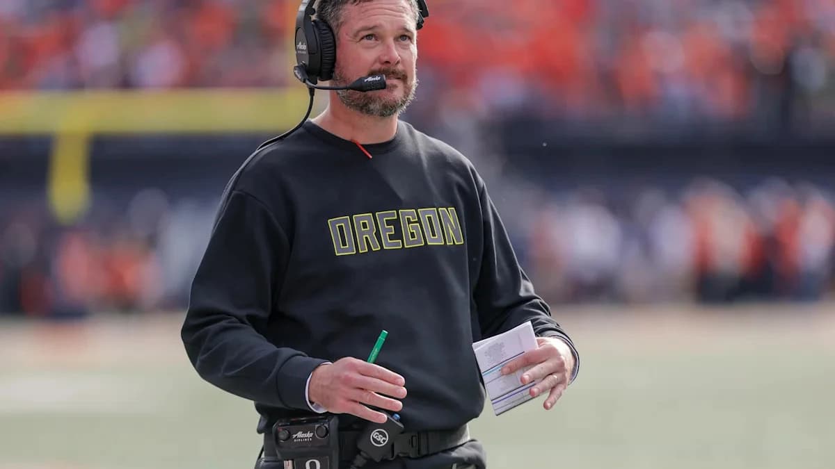 Everything Dan Lanning said after Oregon's road loss vs. Illinois