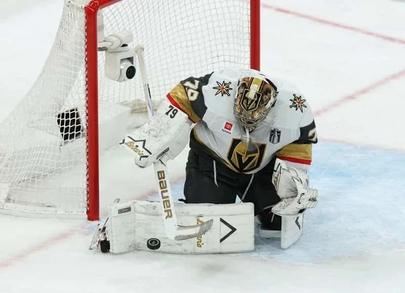 Ex-NHL GM Urges Golden Knights To Consider Starting Adin Hill Over Carter Hart for Stanley Cup Final