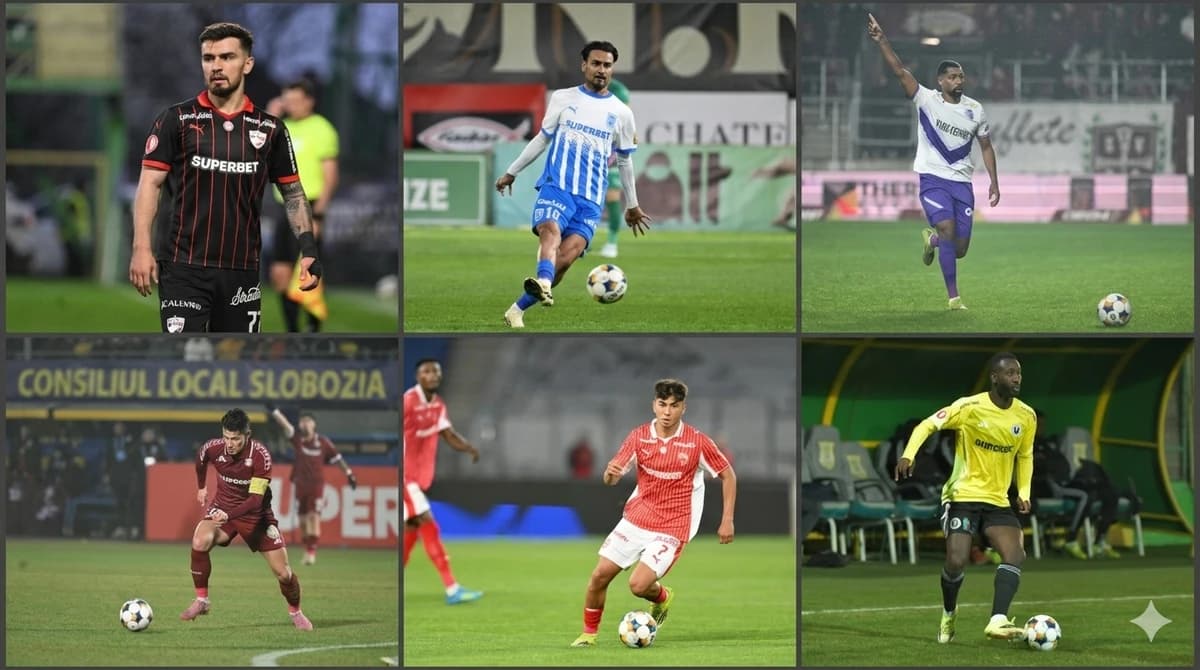 EXCLUSIV Winger pentru istorie! Ce fotbaliști au concurat pentru echipa sezonului în benzile ataculu