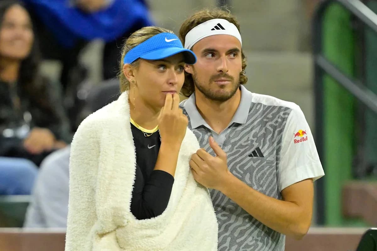 Exes Badosa and Tsitsipas ironically make tournament finals during tennis wedding week