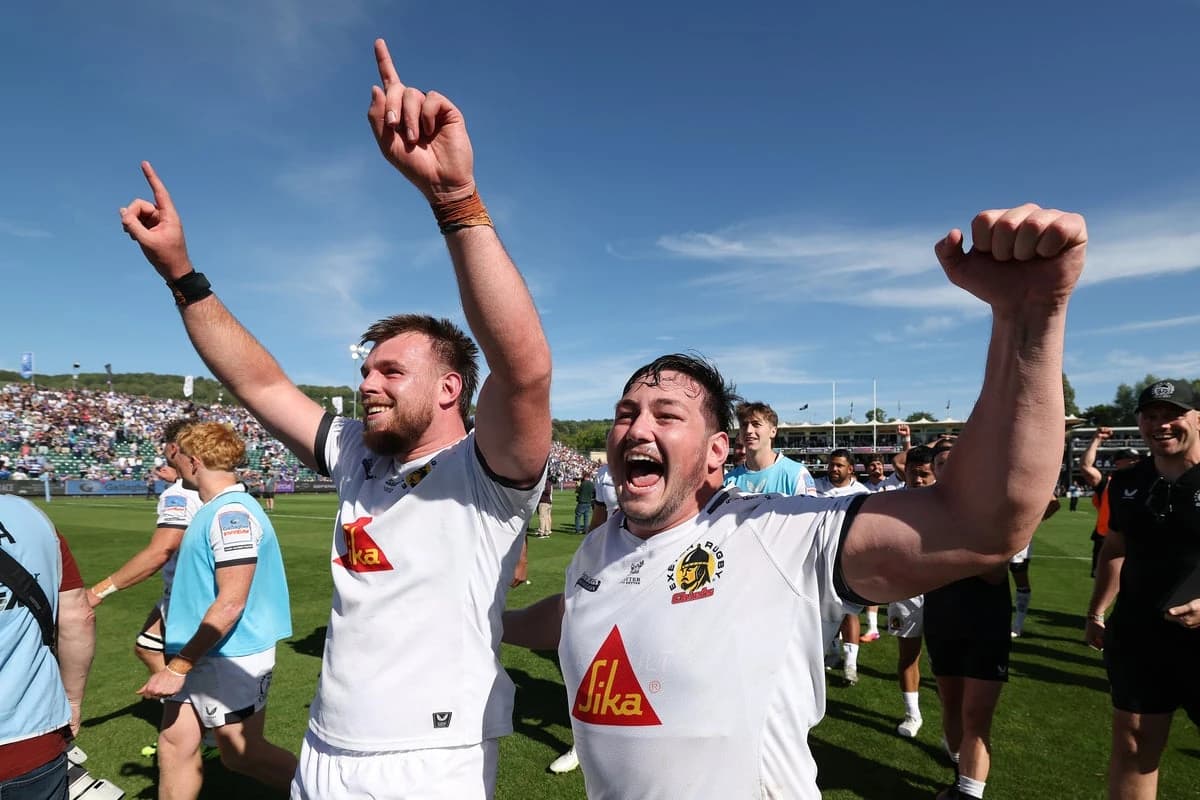 Exeter stun Bath in thrilling second-half fightback to seal Gallagher Prem final spot
