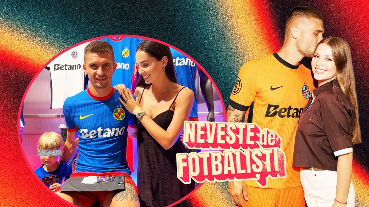 EXTRA Nevestele fotbaliștilor de la FCSB nu și-au scăpat soții din ochi nici la prezentarea echipame