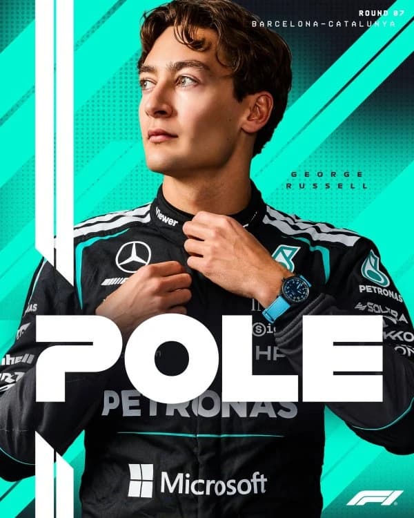 F1: George Russell va pleca din pole position în Marele Premiu al Cataloniei