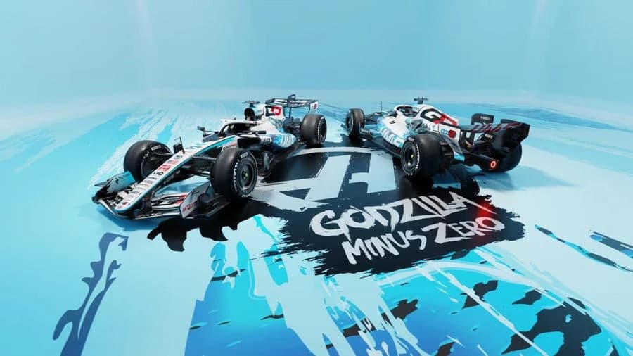 F1: Haas prezintă o grafică specială pentru cursa din SUA, inspirată de Godzilla