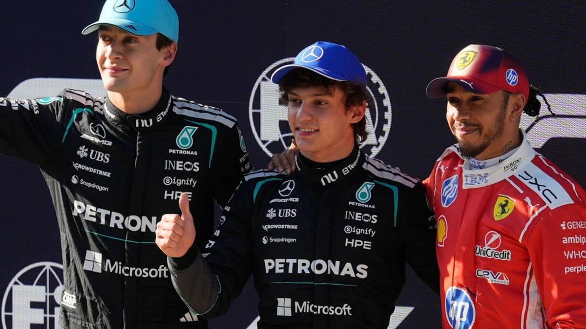 F1 title prospects of Kimi Antonelli, George Russell and Lewis Hamilton assessed ahead of crucial ra